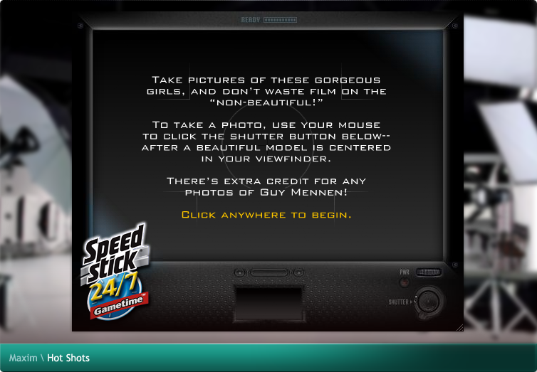 Maxim Hot Shots Flash Game