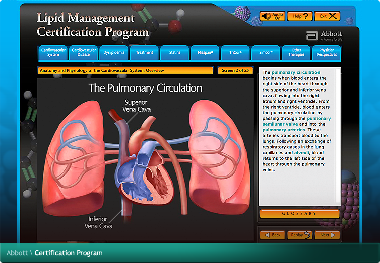 Abbott Certification Program Interactive Application