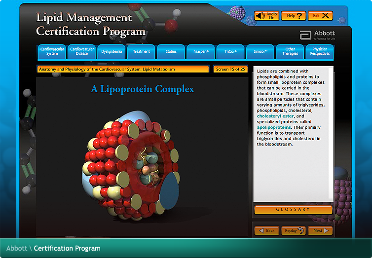 Abbott Certification Program Interactive Application