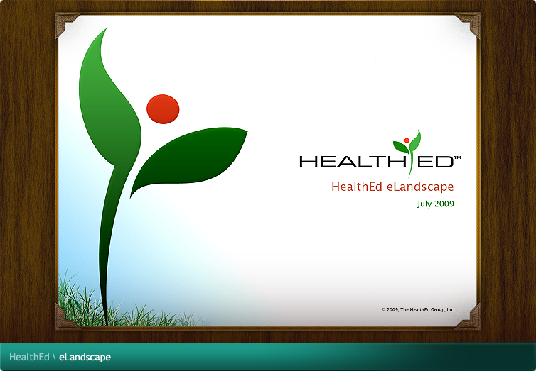 HealthEd eLandscape Flash Application
