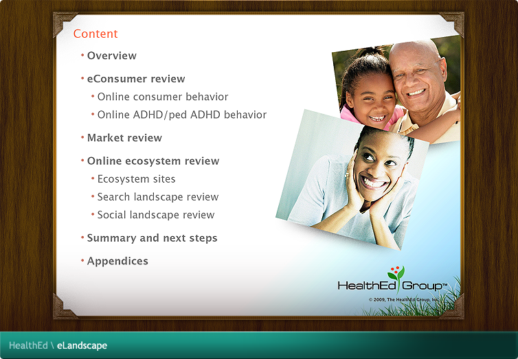 HealthEd eLandscape Flash Application