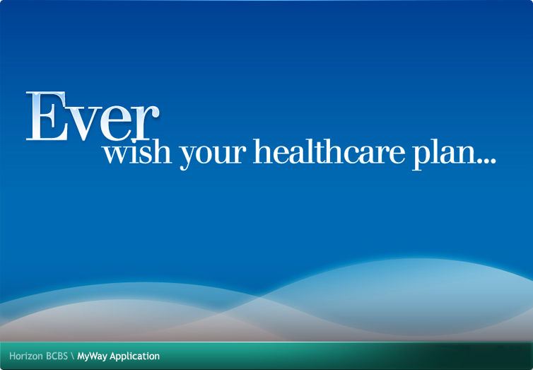 Horizon BCBS MyWay Flash Application