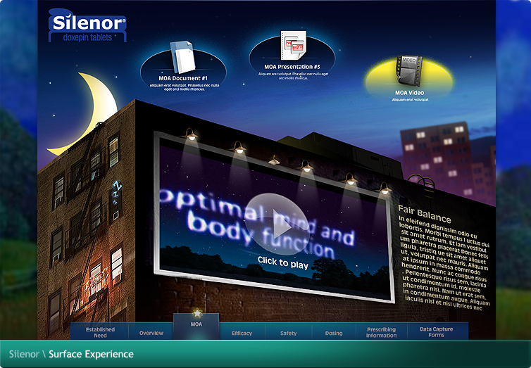 Silenor Surface Experience