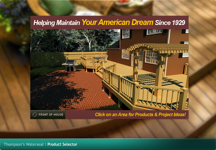 Thompson's WaterSeal Product Selector