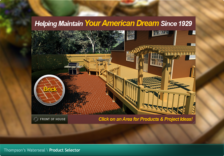 Thompson's WaterSeal Product Selector