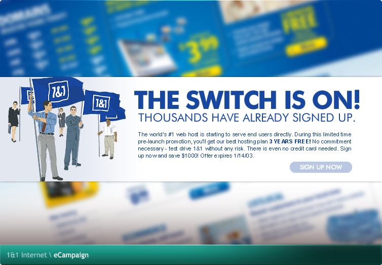 1&1 Internet eCampaign