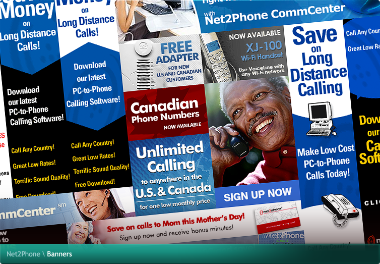 Net2Phone Banners