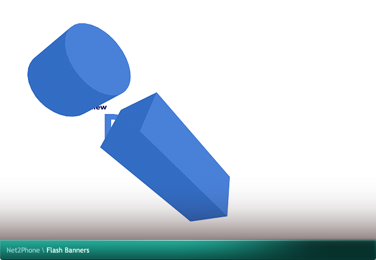 Net2Phone Flash Banners