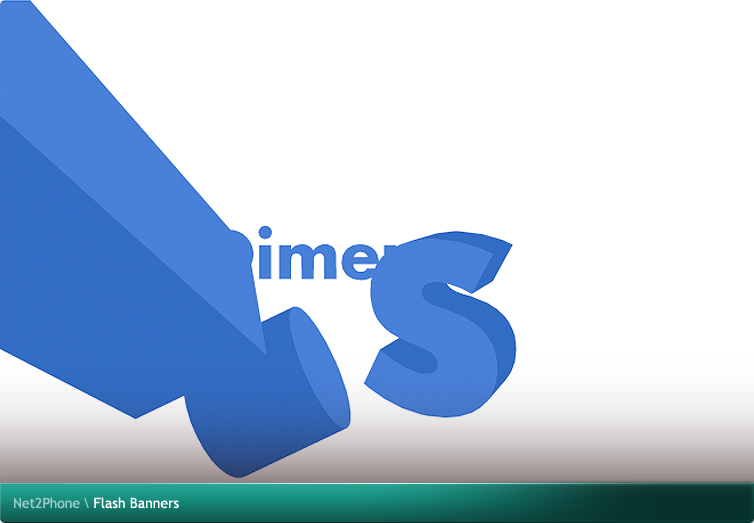 Net2Phone Flash Banners