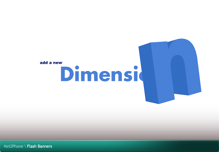 Net2Phone Flash Banners