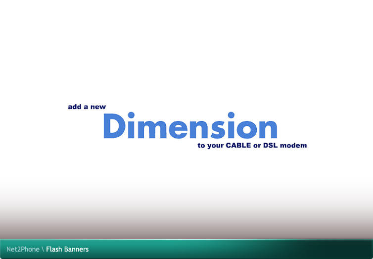 Net2Phone Flash Banners