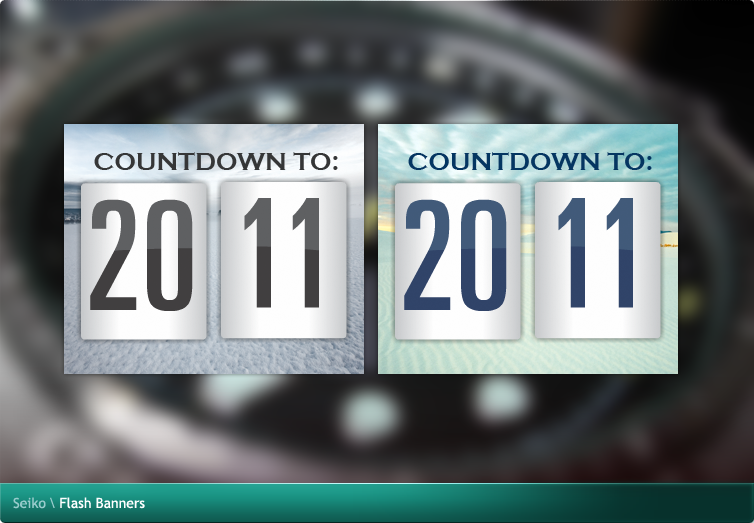 Seiko Flash Banners