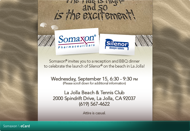 Somaxon eCard