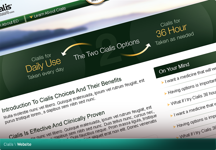 Cialis Website