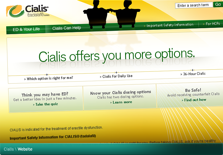 Cialis Website