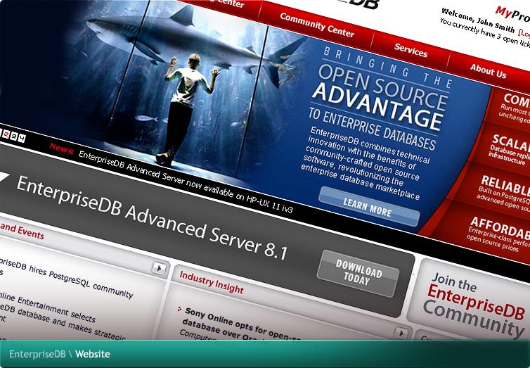 EnterpriseDB Website